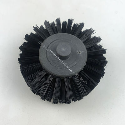 Industrial Brush Wheel & Roller Nylon Bristle Plastic Core Deburring Cleaning Tool
