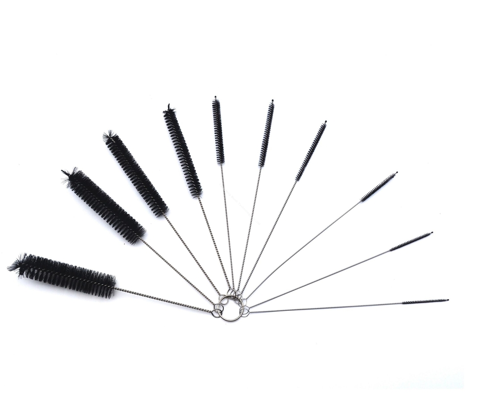 8.2 Inch 10pcs Drinking Straw Cleaning Brush Nylon Cleaner Brush Kit
