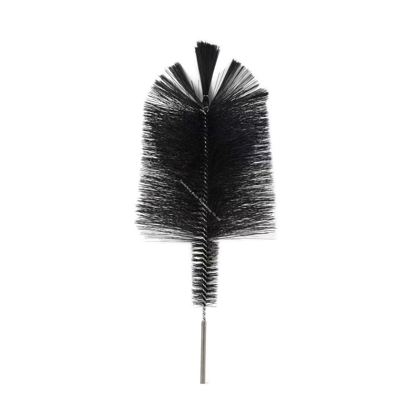 Home Stainless Steel Twisted In Wire Brush Nylon 5 Gallon Large Bottle Cleaning Brush