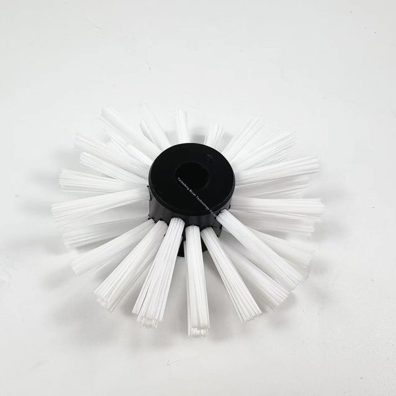 Nylon Pipe Coating Scrubber Brush For Industrial Maintenance In Oil Gas Plumbing