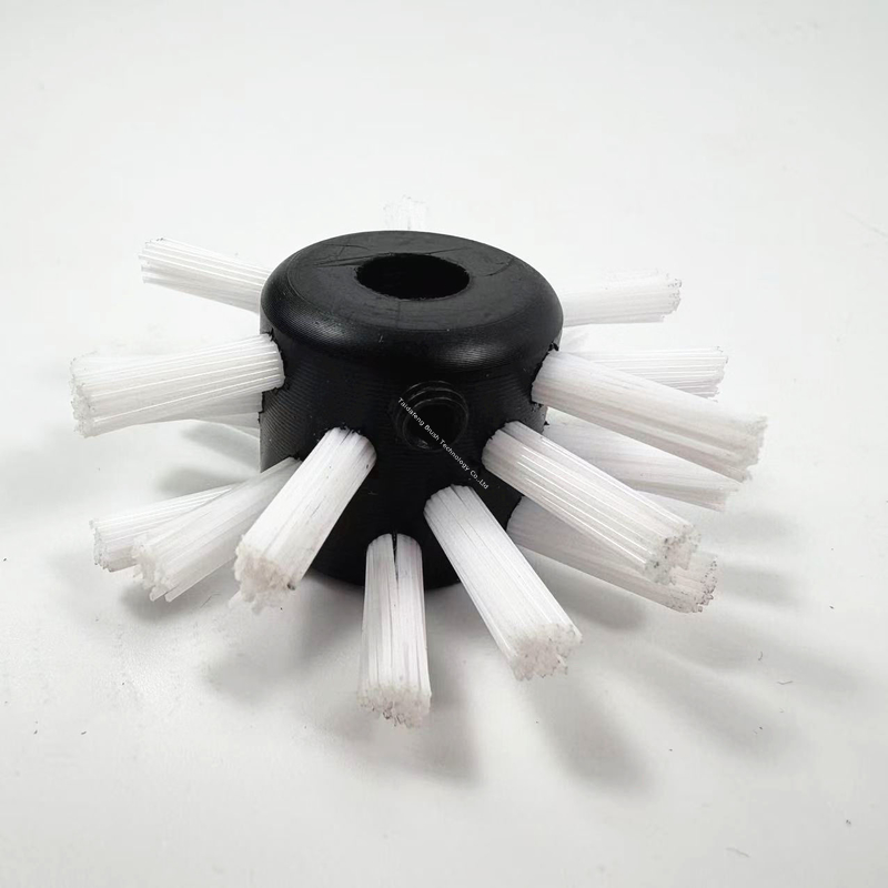 Nylon Rotary Wheel Pipe Coating Cleaning Brush Plumbing Coating And Cleaning Brush