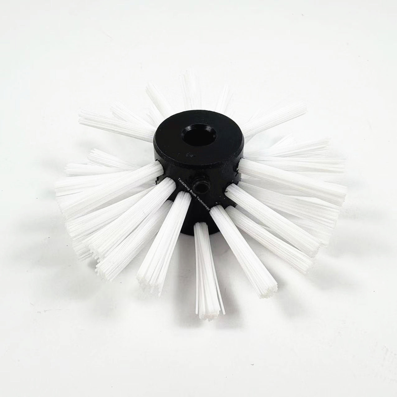 POM Nylon Extra Strength Pipe Coating Brush Round Brush On Epoxy Coating