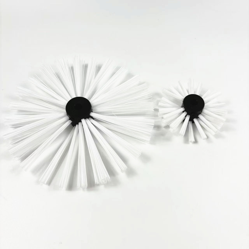 Heavy Duty Durable Pipe Coating Cleaning Brush Industrial Nylon Wheel Brush