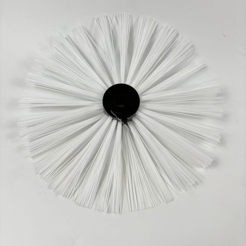 Nylon Epoxy Resin Brush Pipe Cleaning Tool For Plumbing Maintenance And Coating