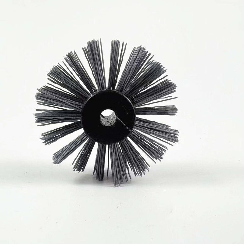 8mm ID Carbon Nylon Brush For Small Pipe Cleaning Coating And Pipeline Maintenance