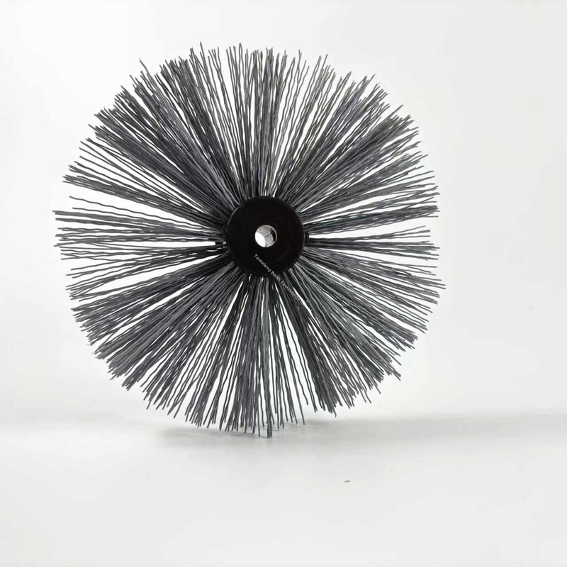 Abrasive Nylon Pipe Coating Cleaning Brush Surface Preparation Cleaning Brush