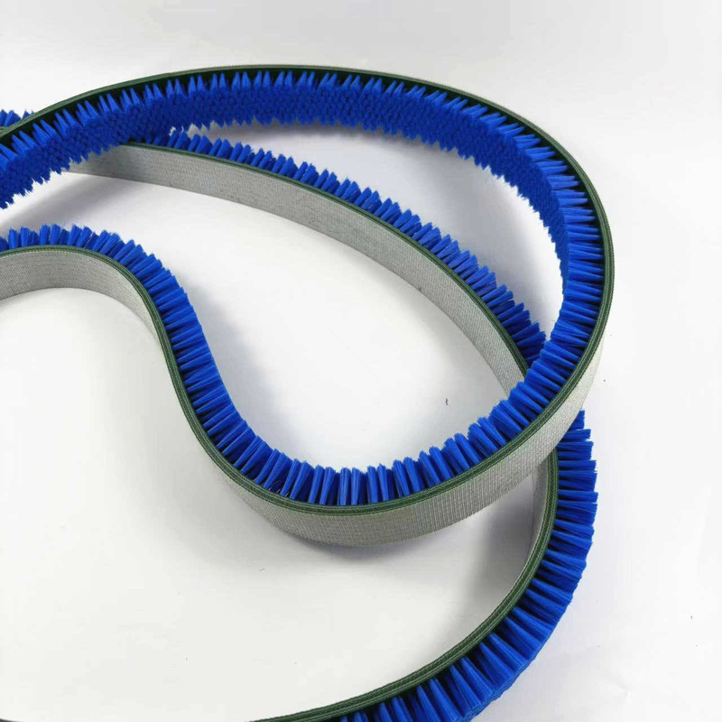 Stiff Bristle Nylon Belt Dust Cleaning Brush For Heavy Duty Scrubbing