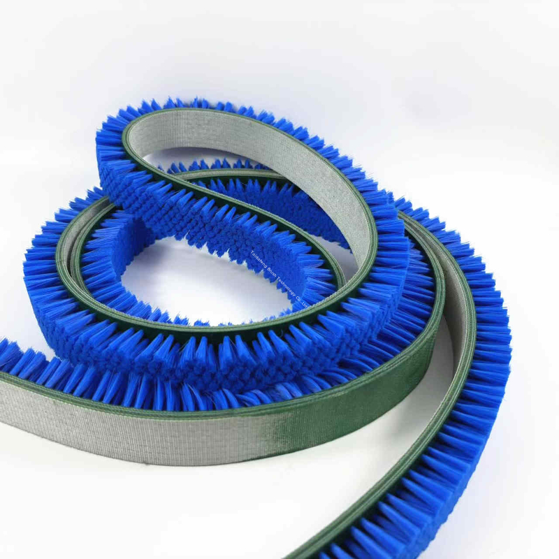 Gentle Soft Nylon Conveyors Belt Cleaning Brush For Delicate Surfaces Treatment