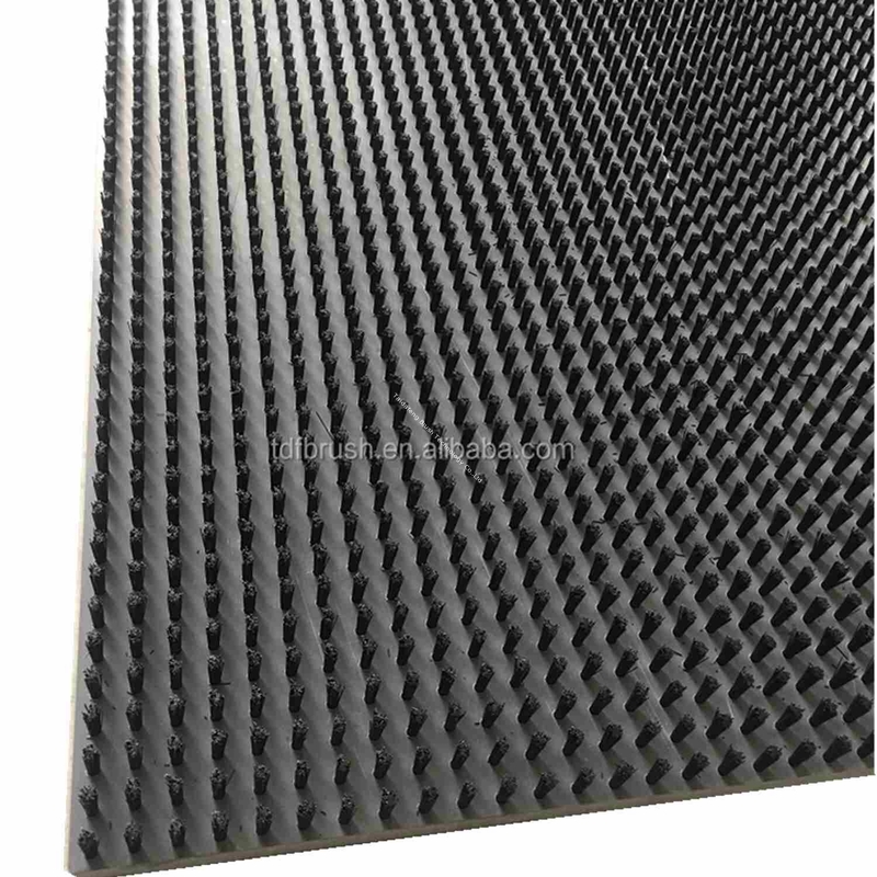 Industrial Flexible Plate Lath Brushes Nylon Wire For CNC Machine Deburring
