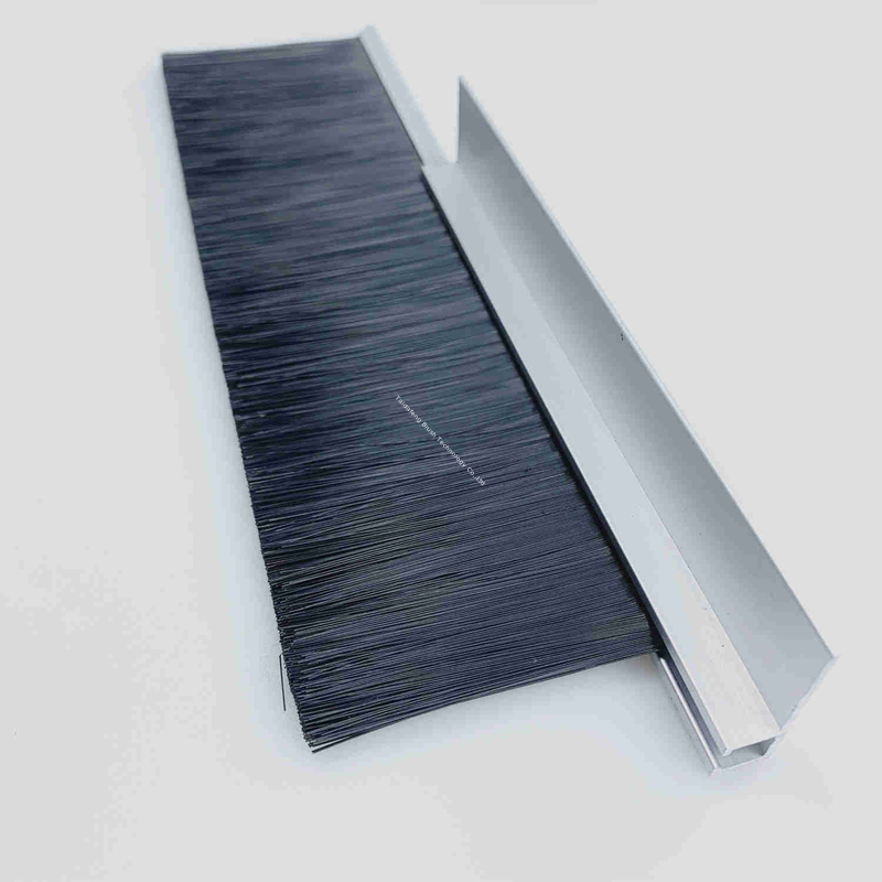 Industrial Nylon Weather Strip Brush Dustproof Sliding Door Brush Seal