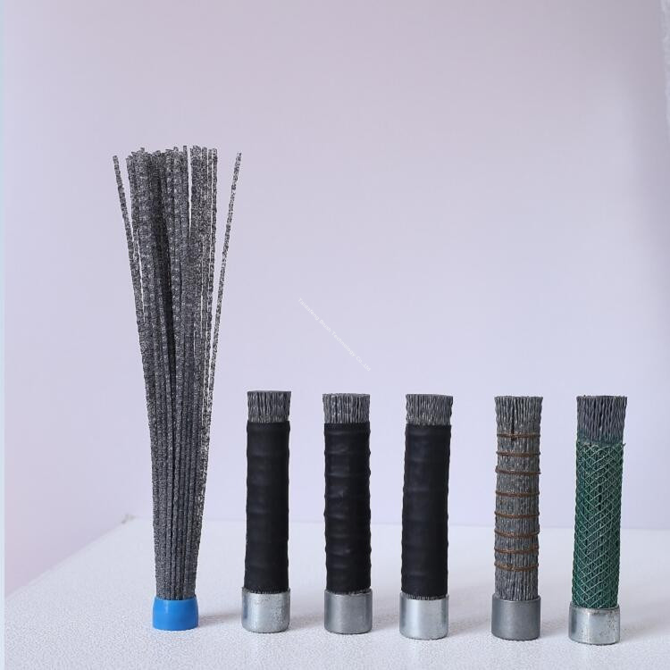 180 Grit Abrasive Deburring Wire Brush End Brushes For Polishing The Surface