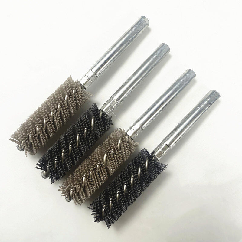 Custom Size Nylon/Abrasive Wire Twisted Brush – Tube Cleaning & Deburring