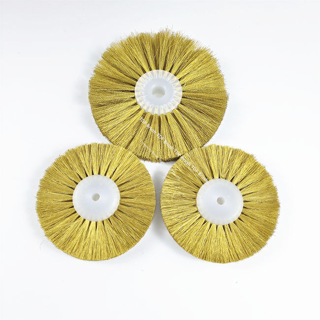 Brass Wire Wheel Brush – Professional Polishing & Cleaning Tool