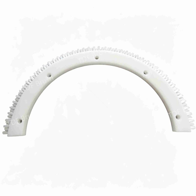 Custom Semicircle Nylon Industrial Brush with Premium Nylon Filaments and Rugged Construction for Equipment Cleaning