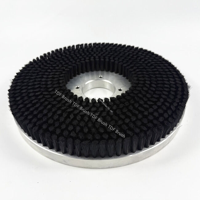 Industrial Cleaning Brush With High Density Soft Nylon Fiber And Aluminum Alloy Base For Scratch-Free Cleaning