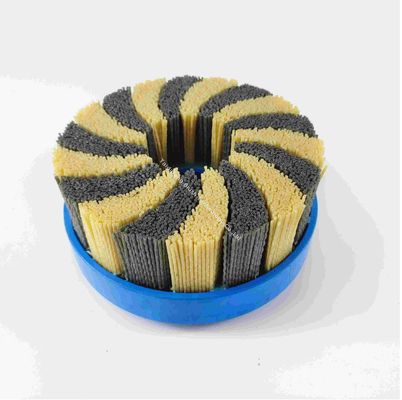 Abrasive Premin Nylon Disc Deburring Brush For Cleaning And Polishing For CNC Machine