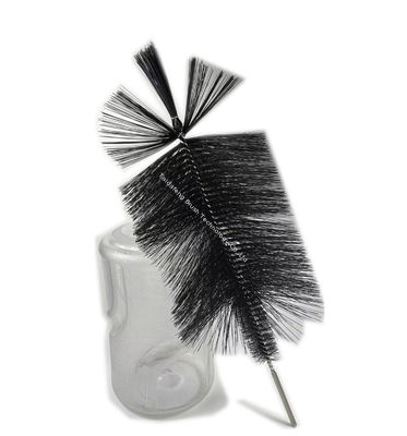 Twist ไนลอนบริสุทธิ์ถังล้างน้ํา กระป๋อง Scrub Brush กระจก Carboy การทําความสะอาด Brush