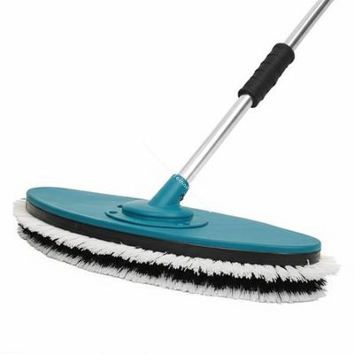 Easy Grip 6 Inches Handle Length Disc Brush for Floor Cleaning and Maintenance
