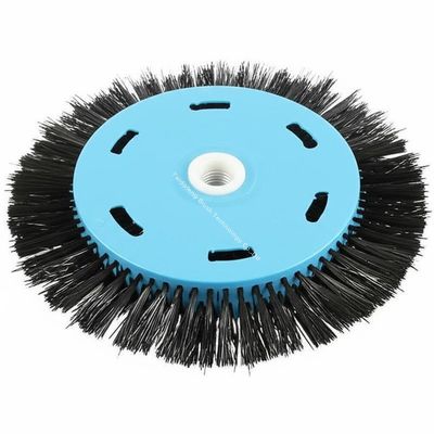 Escova de disco para chão adequada para limpeza de pisos, tipo cerda de nylon