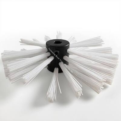 Spazzola per rivestimento di tubi in nylon di alta qualità per rivestimento fognario per spolverare e spruzzare per cavi da 6/8/10 mm